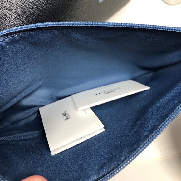 Coach Floral Signature Reversible Tote +Wristlet - Picture 7 of 8